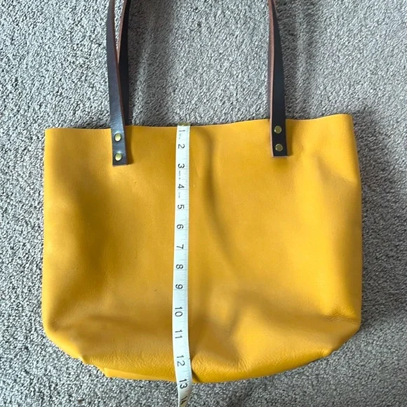 NEW Portland Leather Tote Bag Medium - Picture 7 of 9